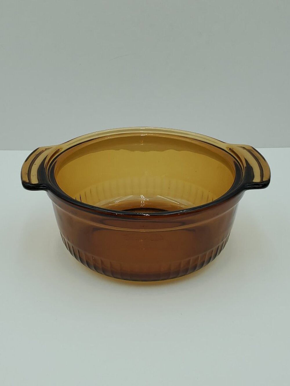 Anchor Hocking Amber Glass 1 Quart Casserole Baking Dish